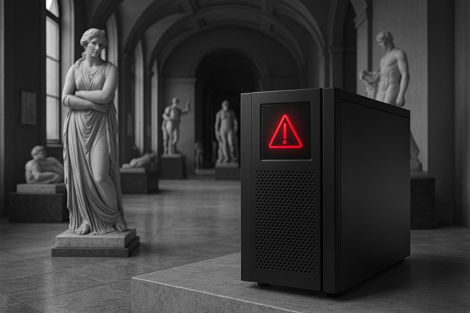 Gruppi di continuità nei musei: quando l’arte incontra la tecnologia